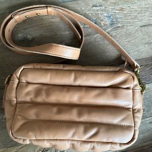 Madewell quilted leather camera bag